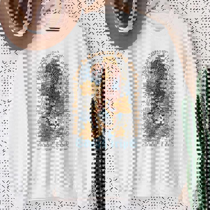 ヒップホップ ビンテージ レトロ アーバン Y2k Hip Hop バックプリント ストリートウェア タイガー スウェットシャツ 年配の女性への贈り物