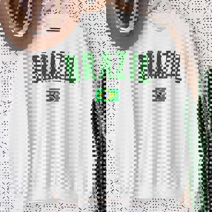 ブラジルシャツ メンズ レディース キッズ ブラジル サッカーファン スウェットシャツ 年配の女性への贈り物