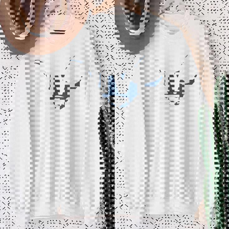 モルディブダイブマンタダイビング 長袖tシャツ スウェットシャツ 年配の女性への贈り物