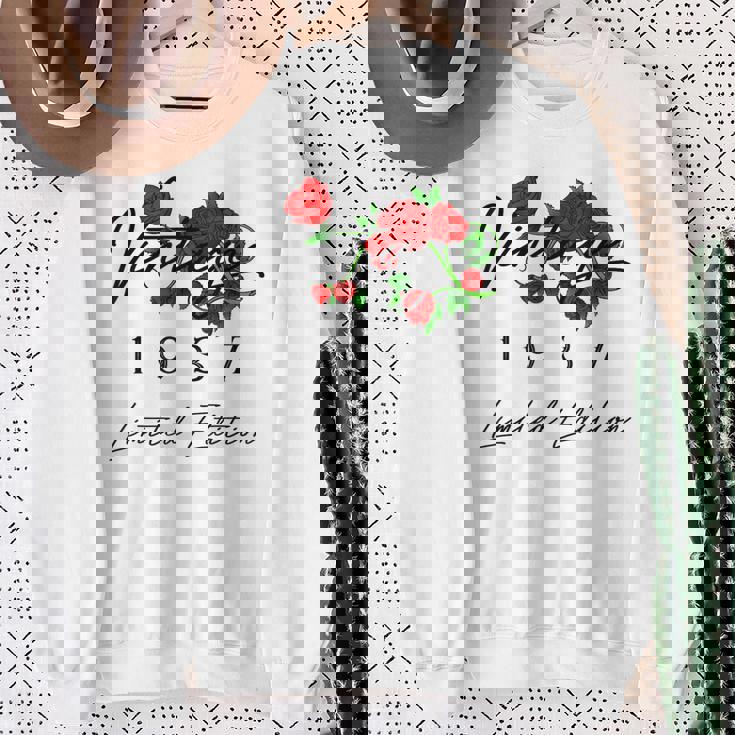 ヴィンテージ 89歳の誕生日 デコレーション ヴィンテージ 1937 89歳 スウェットシャツ 年配の女性への贈り物