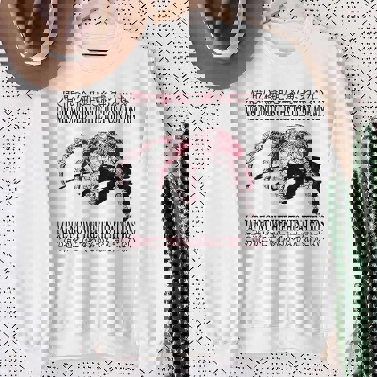 人間の倫理に縛られない 日本蟹 スウェットシャツ 年配の女性への贈り物