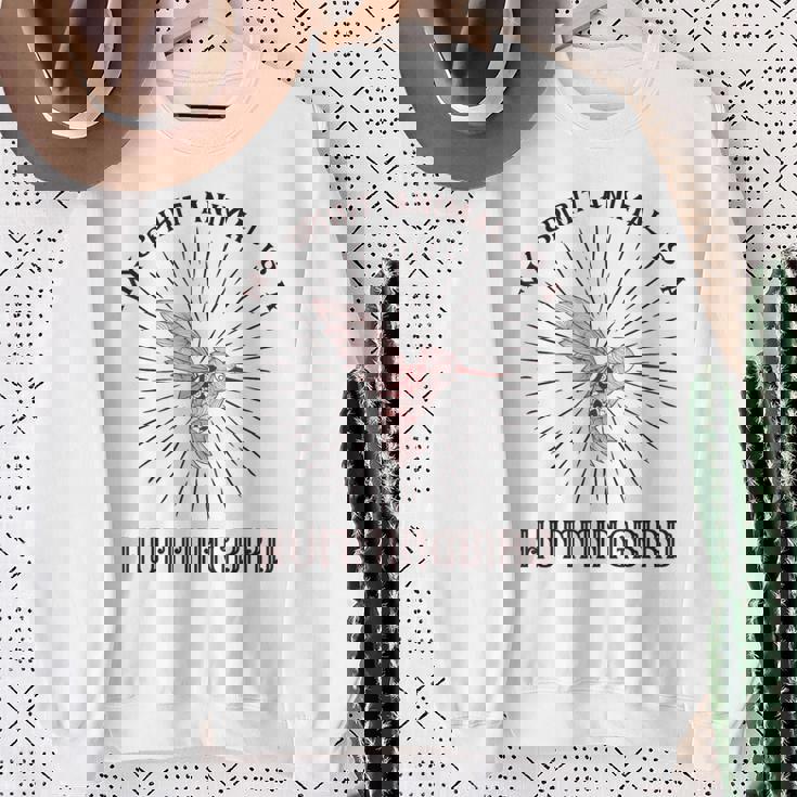 私のスピリットアニマルはハミングバード スウェットシャツ 年配の女性への贈り物