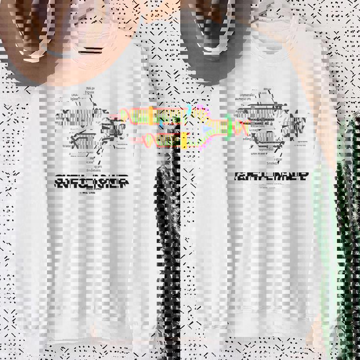 遺伝子工学者 Dna複製 分子生物学 ユーモア スウェットシャツ 年配の女性への贈り物