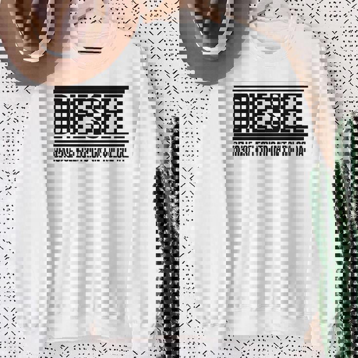 面白いディーゼルトラックtシャツ。 長袖tシャツ スウェットシャツ 年配の女性への贈り物