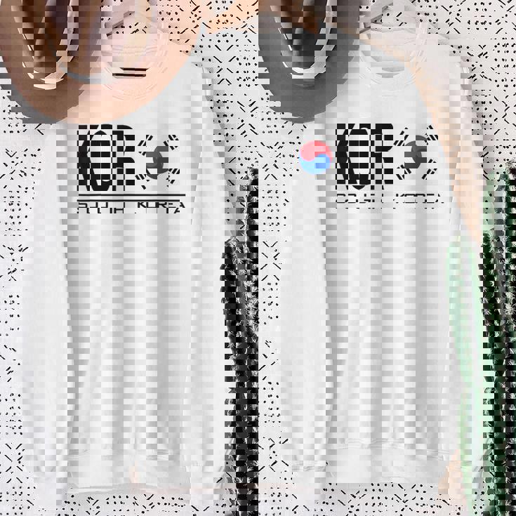 韓国国旗 韓国スポーツゲーム アスレチックジャージースタイル スウェットシャツ 年配の女性への贈り物