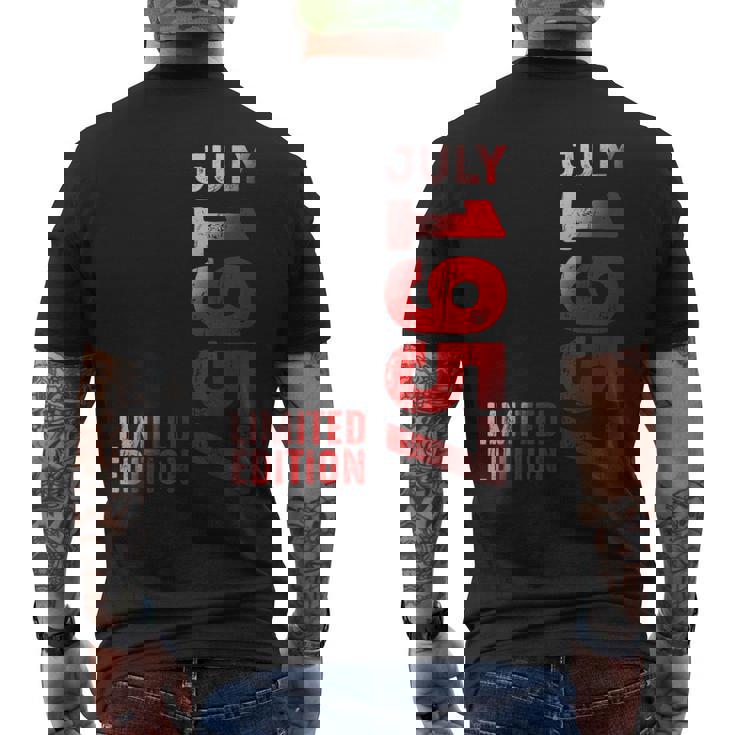 1957年7月 伝説の年 1957 レトロ 1957 ヴィンテージ 1957 メンズTシャツ バックプリント