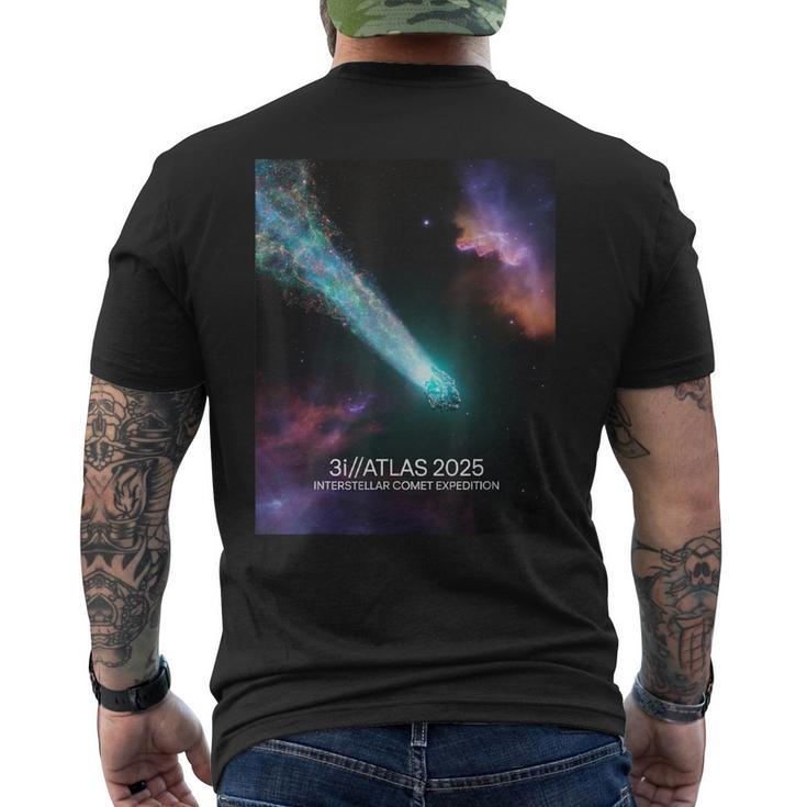 3IAtlas 2025 Astronomía Cósmica Espacial Cometa Interestelar Camiseta Hombre Estampado Espalda