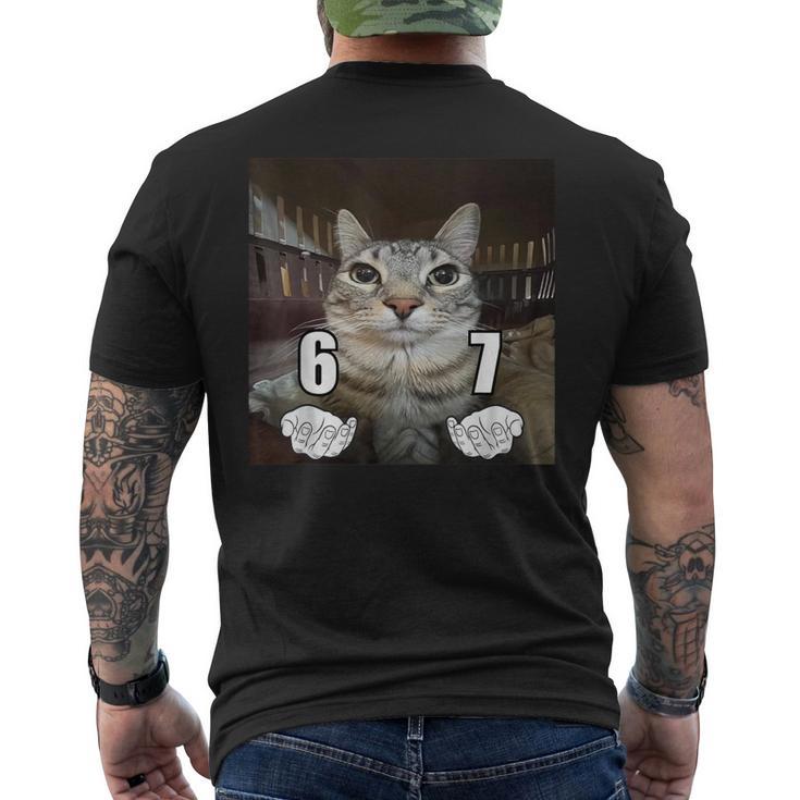67 Definition The Meaning Of 67 Meme Six Seven Men's T-shirt Back