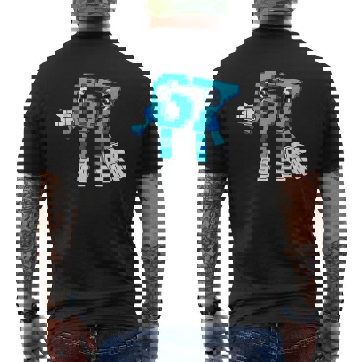 67 シークレットブレイン イタリアンシックスセブン ビデオゲーム メンズTシャツ バックプリント