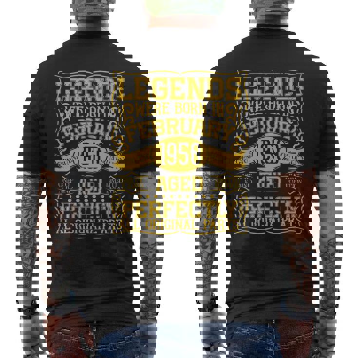 76歳の誕生日伝説は1950年2月に誕生しました。 長袖tシャツ メンズTシャツ バックプリント