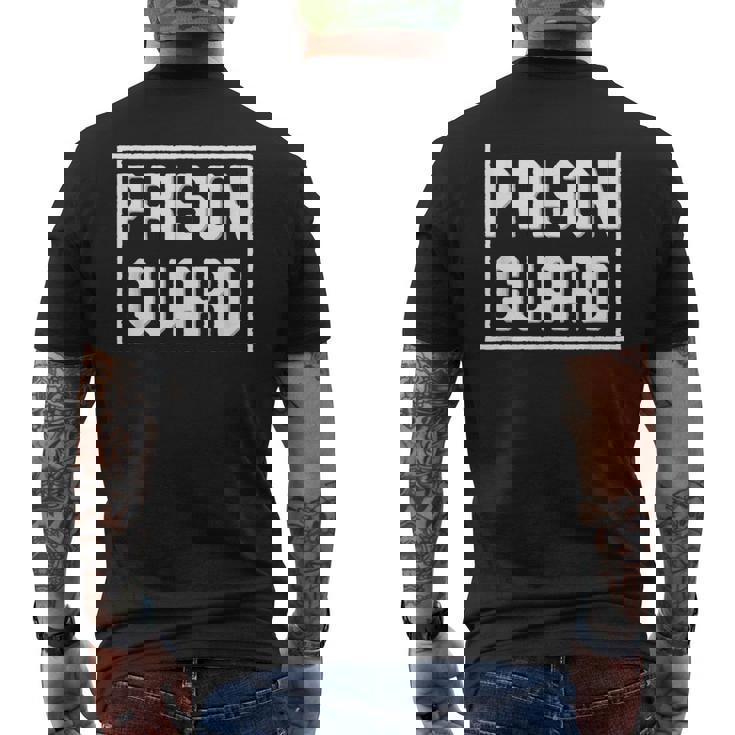 Agent Correctionnel Application De La Loi Prison Guard T-shirt imprimé au dos