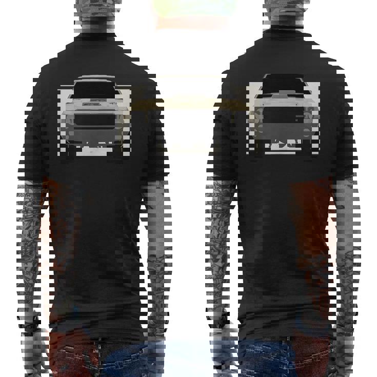 Amc-Amx-Javelin フロントエンドビュー メンズTシャツ バックプリント