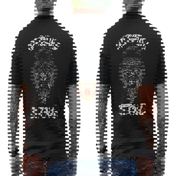 Ape Together Fuerte Meme Camiseta Hombre Estampado Espalda