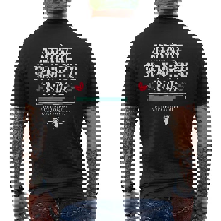 Arrière-Grand-Père En Attente Annonce Grossesseurprise T-shirt imprimé au dos