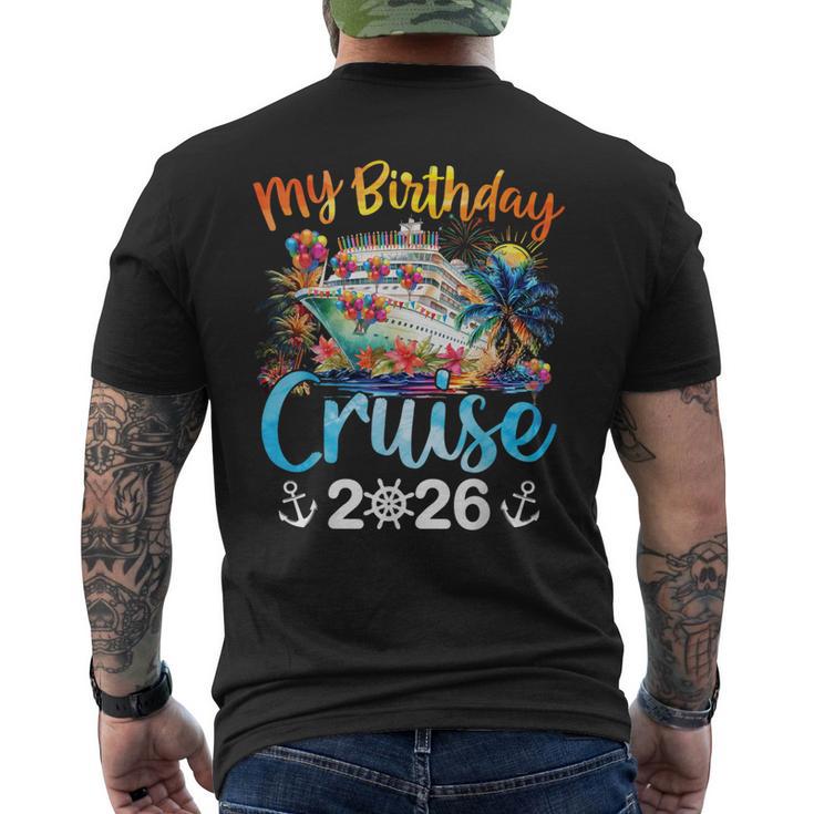 My Birthday Cruise 2026 Family Cruise Vacation Trip Birthday Men's T ...