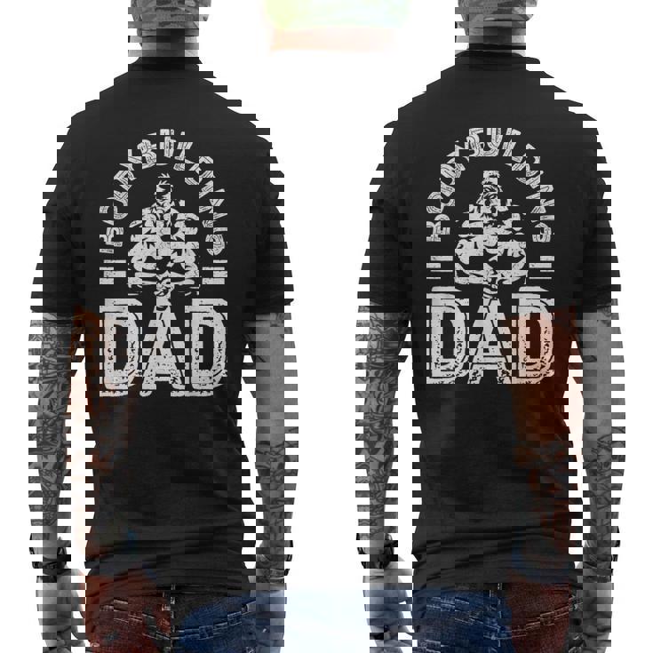 Bodybuilding Dad シャツ メンズ マッスルジム トレーニング ボディビルダー メンズTシャツ バックプリント