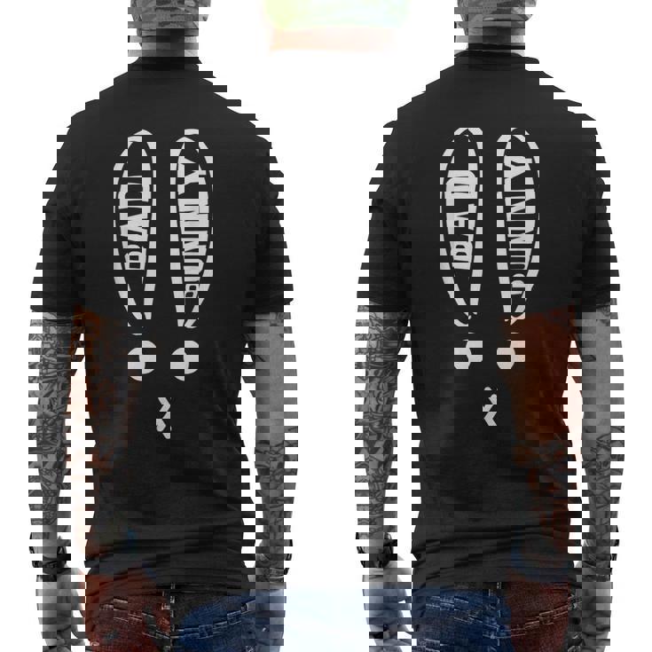 Bunny Bad Rabbit Christian Easter Eggs Holly Week Pascha T-S Men's Back Print T-Shirt