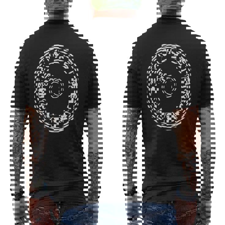 Camera Mode Dial De Fotografía Manga Larga Camiseta Hombre Estampado Espalda