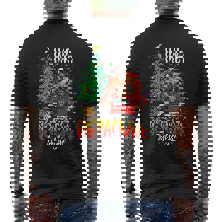 C'est Drôle J'ai Un Gros Colis Pour Toiilain Gros Gars Noir T-shirt imprimé au dos