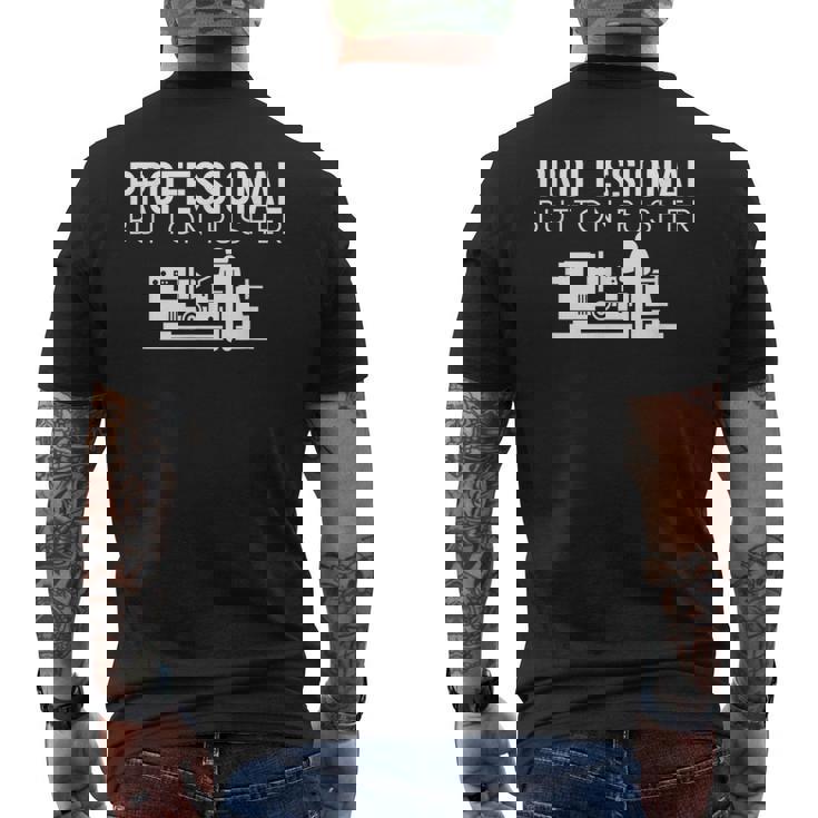 Cnc Operator Programmer Cnc Machinist メンズTシャツ バックプリント