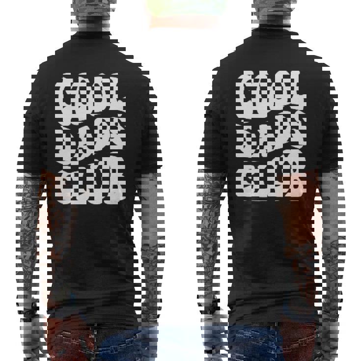 Cool Dads Club Per Festa Del Papà Marito Papà Futuro T-shirt da uomo con stampa posteriore