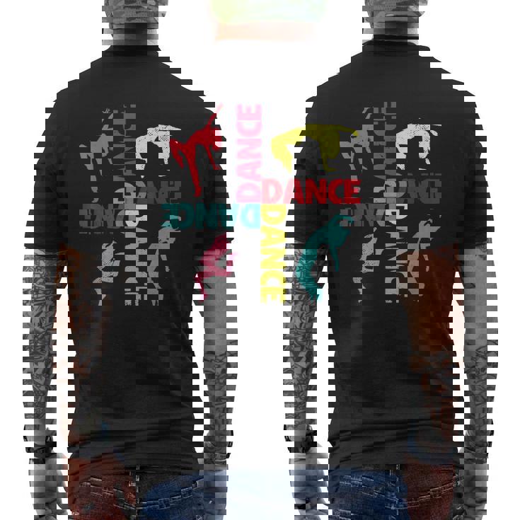 Cool Dance メンズ レディース ガールズ 社交 リリカル ヒップホップ ダンス メンズTシャツ バックプリント