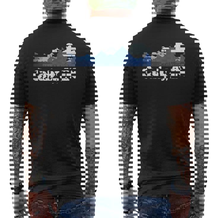 Cosby Tennessee Greatmokies Apalachians Tn バケーション メンズTシャツ バックプリント