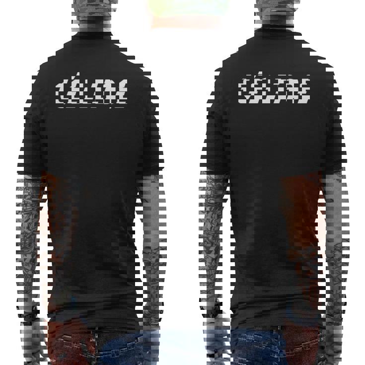 Céline Hello My Name Is ネームタグ ファーストネーム 長袖tシャツ メンズTシャツ バックプリント