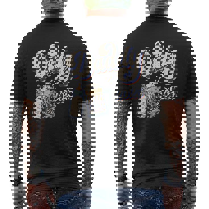 Daddy 2025 Prima Festa Del Papà Nuovo Papà T-shirt da uomo con stampa posteriore