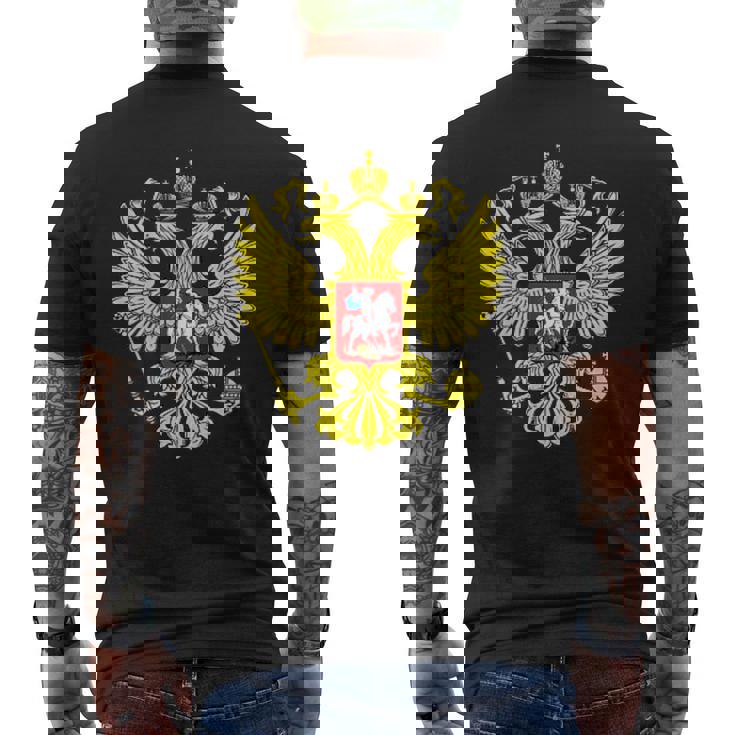 De L'aigle Russe Unionoviétique Cccp Ussr Russie T-shirt imprimé au dos