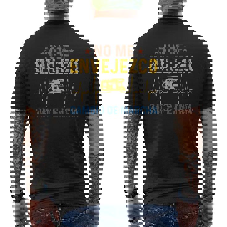 Diivert Camping Camper No Me Aging Gearhift Camiseta Hombre Estampado Espalda