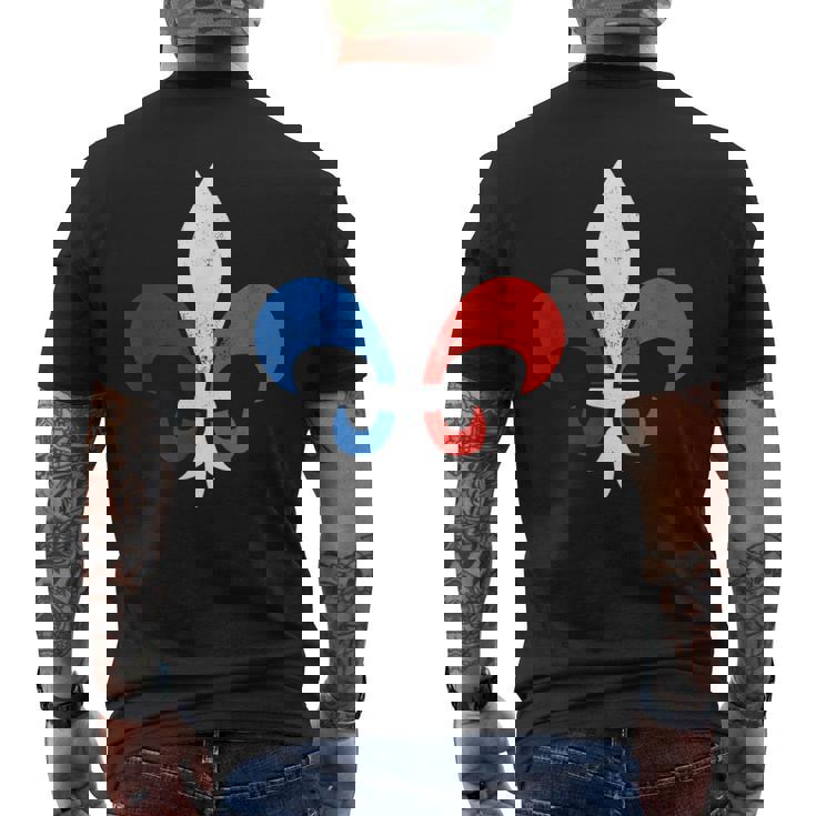 Fleur De Lysymbole De La France T-shirt imprimé au dos