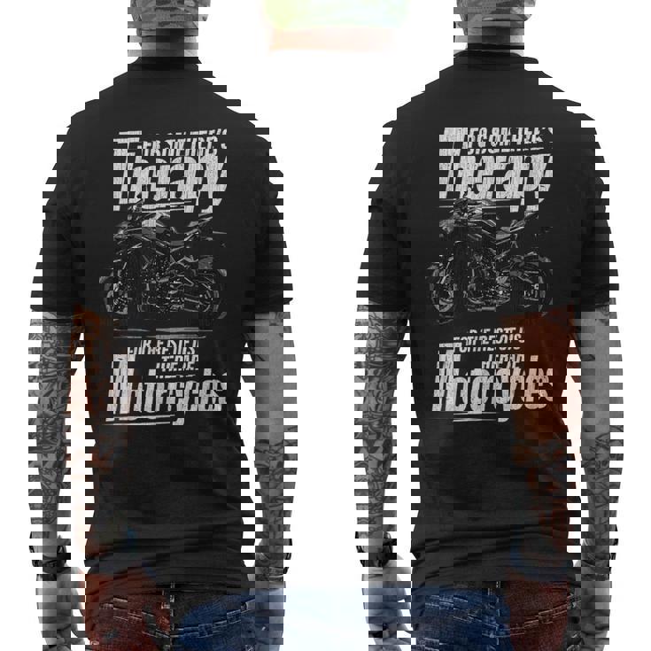 Forome There Therapy Z1000-H2 裸のバイク メンズTシャツ バックプリント