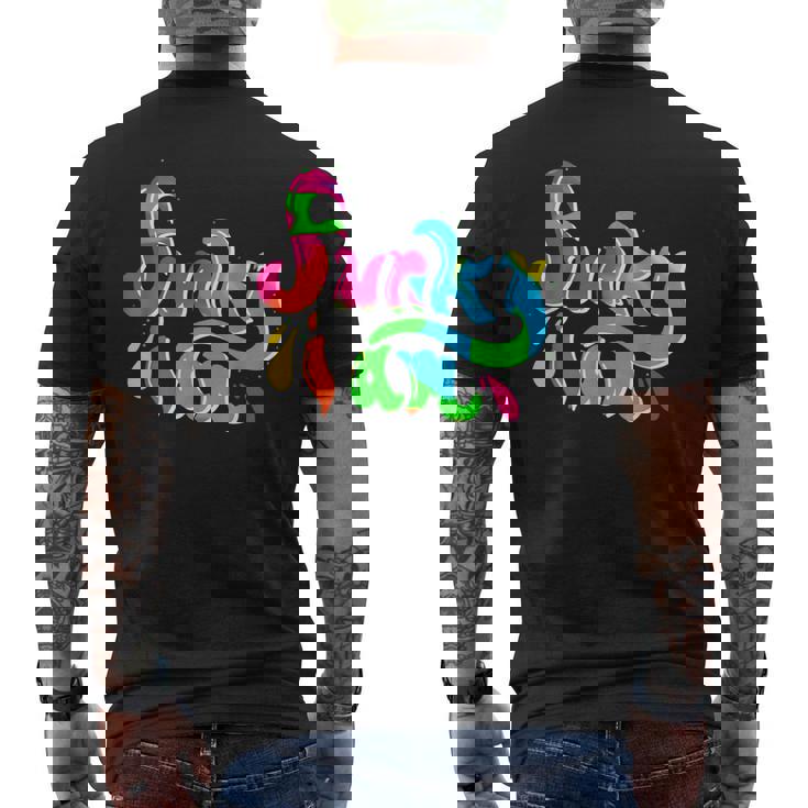 Funky I Am Funky おれはファンキー メンズTシャツ バックプリント