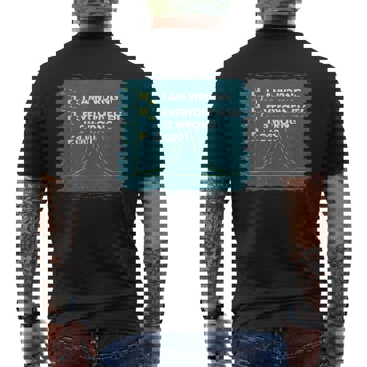 tatistics I Math Geek I Im Wrongtats ギフト メンズTシャツ バックプリント