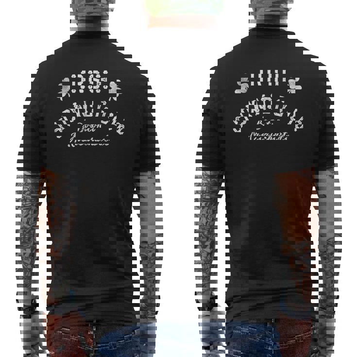 Great Irish ボクシングシャツ メンズ クラブ ボストン ファイティングtシャツ パブ メンズTシャツ バックプリント