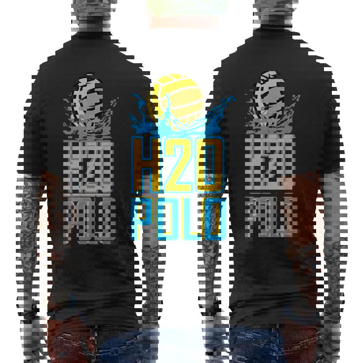 H2o Waterpolo ウォータースポーツ メンズTシャツ バックプリント