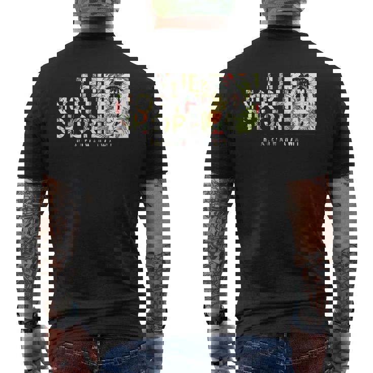 Hawaii The Northhore ハレイワヤシの木 長袖tシャツ メンズTシャツ バックプリント