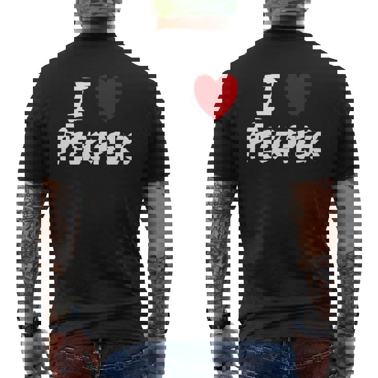 I Heart 愛 Pekpek フィリピンタガログ語 フィリピン フィリピン人 長袖tシャツ メンズTシャツ バックプリント