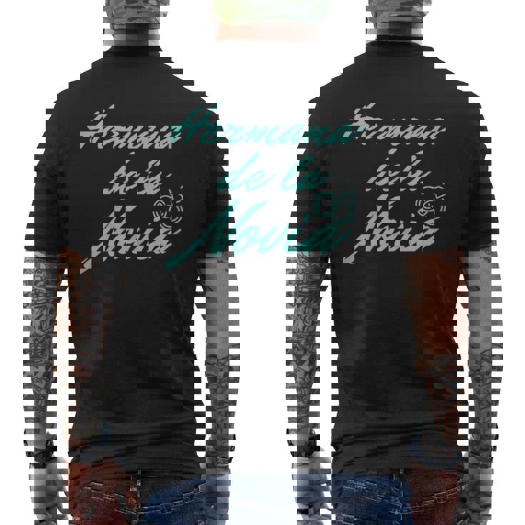 Hermana De La Novia Despedida Deoltera Camiseta Hombre Estampado Espalda