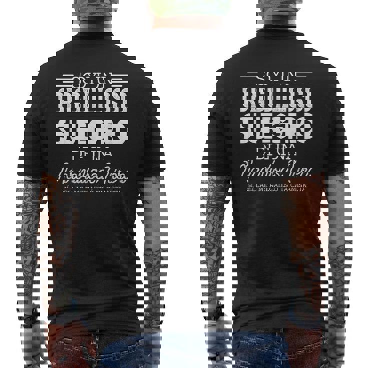 Hombre Idea De Regalo De Nuera Para Unuegro Camiseta Hombre Estampado Espalda