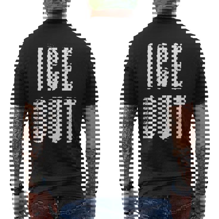 Ice Out メンズTシャツ バックプリント