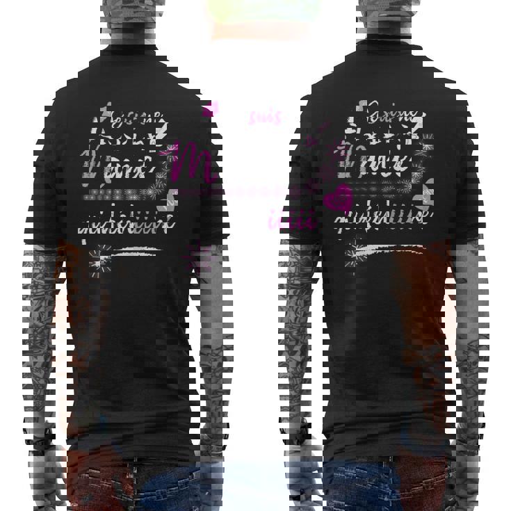 Idée Cadeau Mamie Anniversaire Mamie Qui Déchire T-shirt imprimé au dos