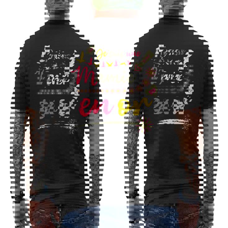 Idée Cadeau Mamie Humour Anniversaire Mamie En Or T-shirt imprimé au dos