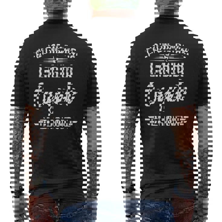 Il Miglior Detto Del Cognato T-shirt da uomo con stampa posteriore