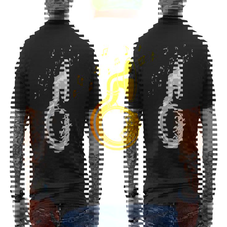 Image Pour Joueurousaphone Et Fanfare Pourousaphone T-shirt imprimé au dos