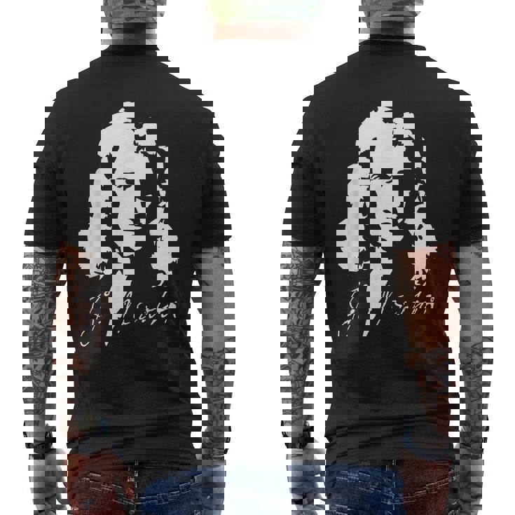 Isaac Newton Leyes De La Física Matemáticas Camiseta Hombre Estampado Espalda