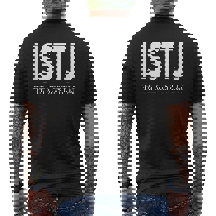 Istj ロジスティシャン Istj メンズTシャツ バックプリント