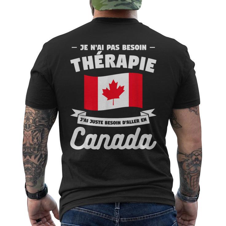 J'ai Juste Besoin D'aller En Canadaacances T-shirt imprimé au dos