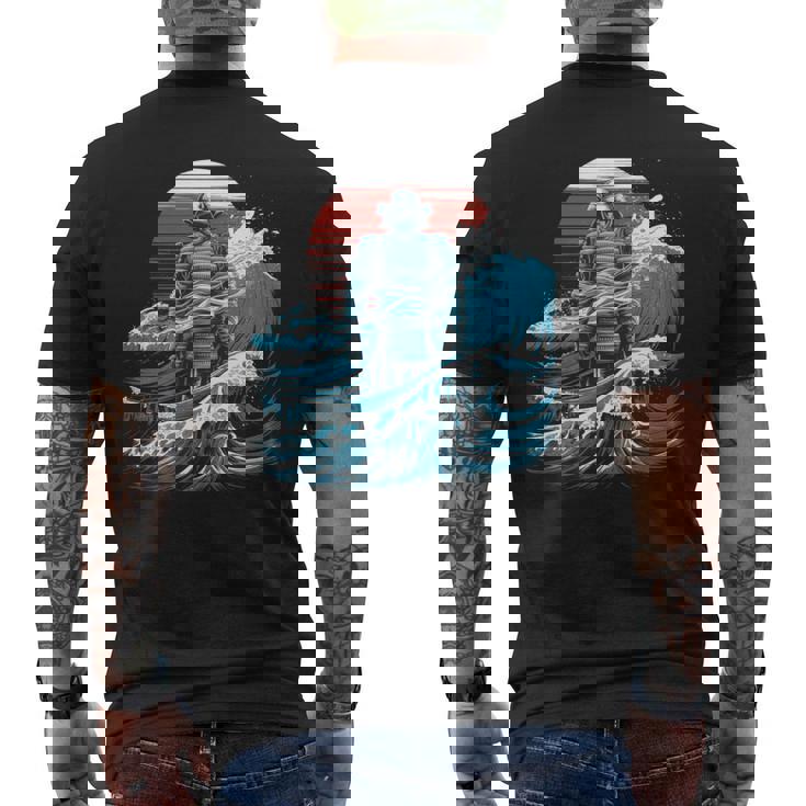 Japonamouraï Tokyo Arts Martiaux Épée Edgy Manche Longue T-shirt imprimé au dos